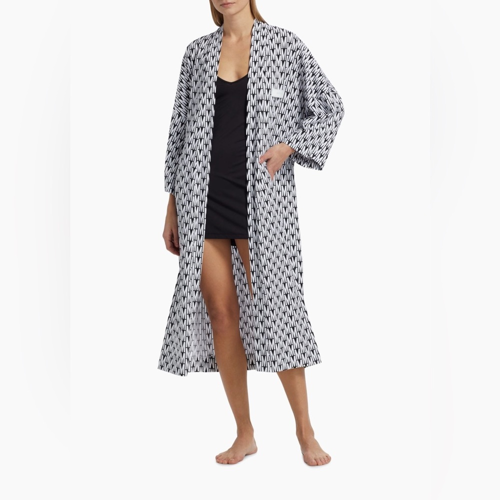 Moschino Monogram Dressing Robe - Picture 2 of 13